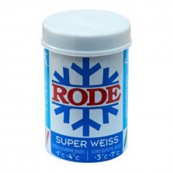 RODE - Stick blue super kick weiss wax -1° -4°C