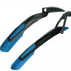 SKS - Mudguard set Blade Set Colour, 29"/27.5"+, 52-75mm, black/blue