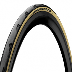 Continental Grand Prix 5000 700x28 AllSeason TR Tire / Black - Cream
