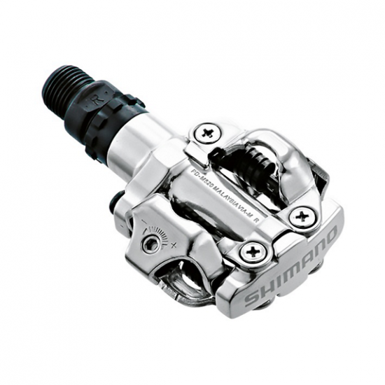 SHIMANO Pedal (SPD) PD-M520 Dual Sided Silver