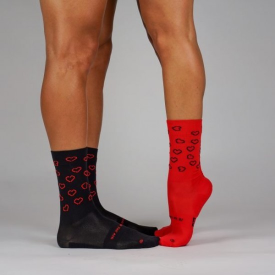 Sporcks - Love Red – Cycling sock