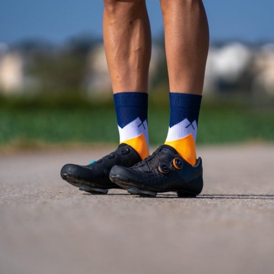 Sporcks - MONT TENDRE ORANGE – Cycling Sock