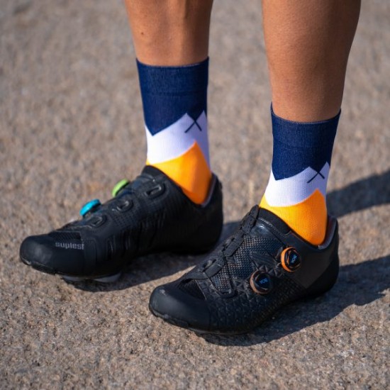 Sporcks - MONT TENDRE ORANGE – Cycling Sock