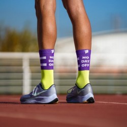 Sporcks - No day off Yellow – Running socks