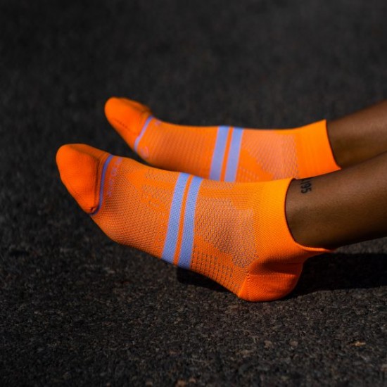 Sporcks - Nosa Orange – NO show running sock