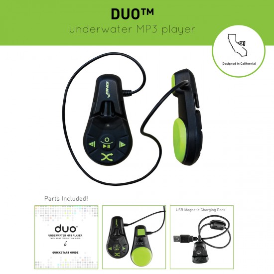 DUO™ Underwater Bone Conduction MP3 Player