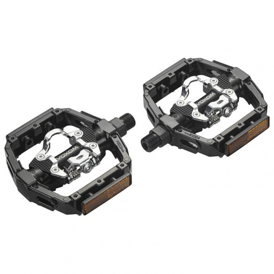 VOXOM - PE27 SPD Combination Pedals, Black