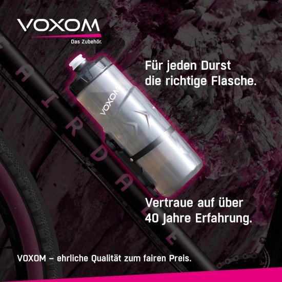 VOXOM - F5 Replacement Water Bottle without Holder, Fidlock System, 600 ml