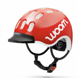 WOOM - KIDS' Helmet, XS(46-50CM), Red