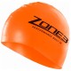 ZONE3 - Hi Viz Silicone Swim Cap Orange