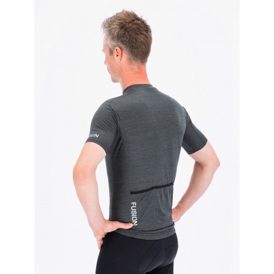 FUSION - C3 Cycling Jersey, Color: Grey