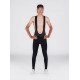 FUSION - Long Bib Tights, Color: Black