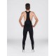 FUSION - Long Bib Tights, Color: Black