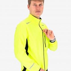 FUSION - Mens S1 Run Jacket, Color: Yellow/Black