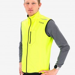 FUSION - Mens S1 Run Vest, Color: Yellow/Black