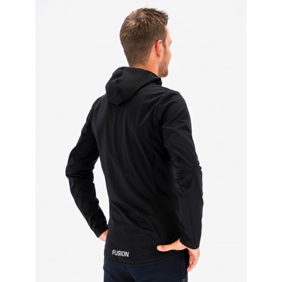 FUSION - Mens Shelter Jacket, Color: Black