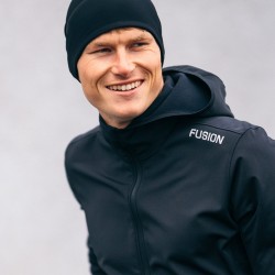 FUSION - Mens Shelter Jacket, Color: Black