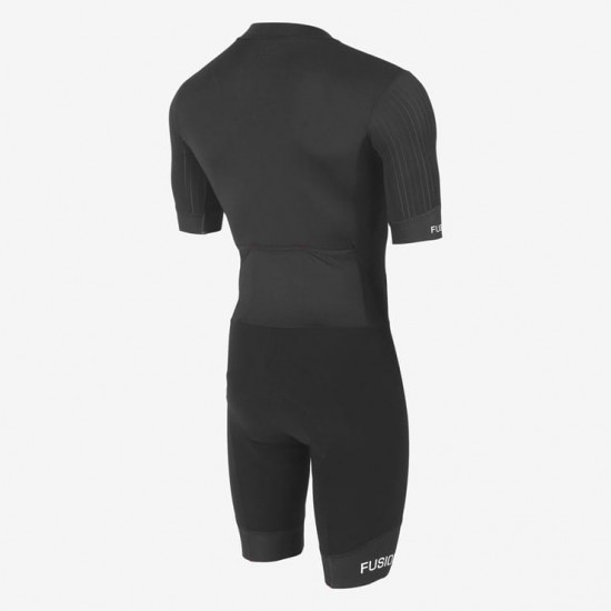 FUSION - Sli Road Race Suit, Color: Black