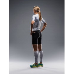 FUSION - TEMPO! Calf Sleeves, Color: White/Grey