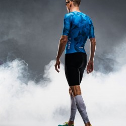 FUSION - TEMPO! Calf Sleeves, Color: White/Grey