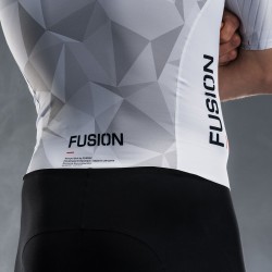 FUSION - TEMPO! ONE Suit, Color: White/Grey