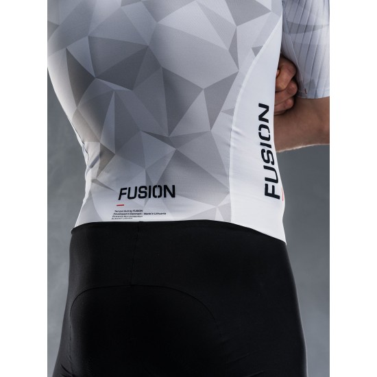 FUSION - TEMPO! ONE Suit, Color: White/Grey