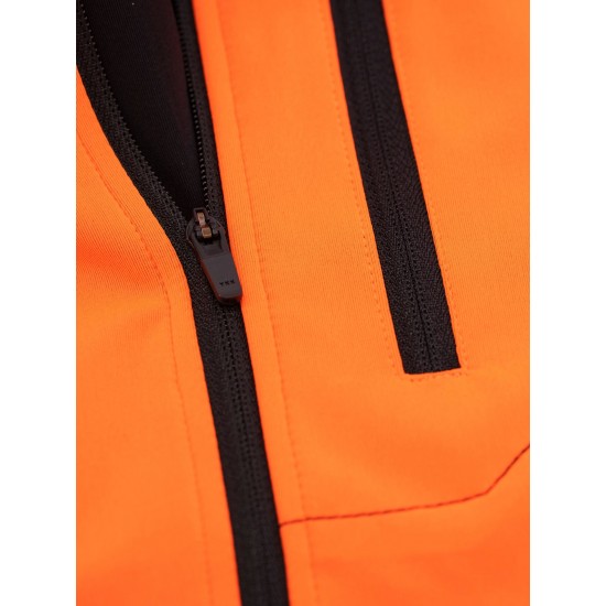 FUSION - WMS S2, Womens Run Jacket, Color: Fluoorange