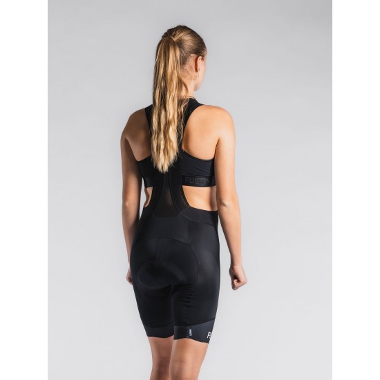 FUSION - Womens TEMPO! C3 Bib Shorts, Color: Black