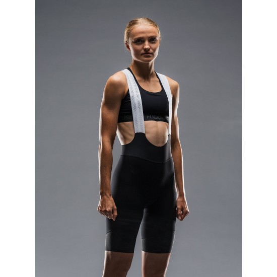 FUSION - C3 Womens Bib Shorts, Color: Black