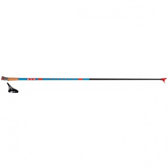 KV+ TEMPESTA BLUE Clip  Ski Poles